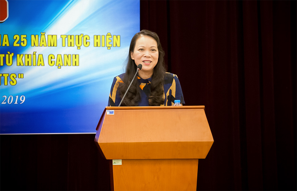Ms. Hoang Thi Hanh, Deputy Minister of Committee on Ethnic Minority Affairs. Photo: UN Women/Vu Phuong