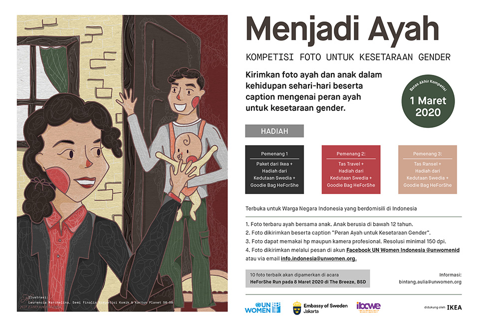 “Menjadi Ayah” Photo Contest | “Father’s Role for Gender Equality”