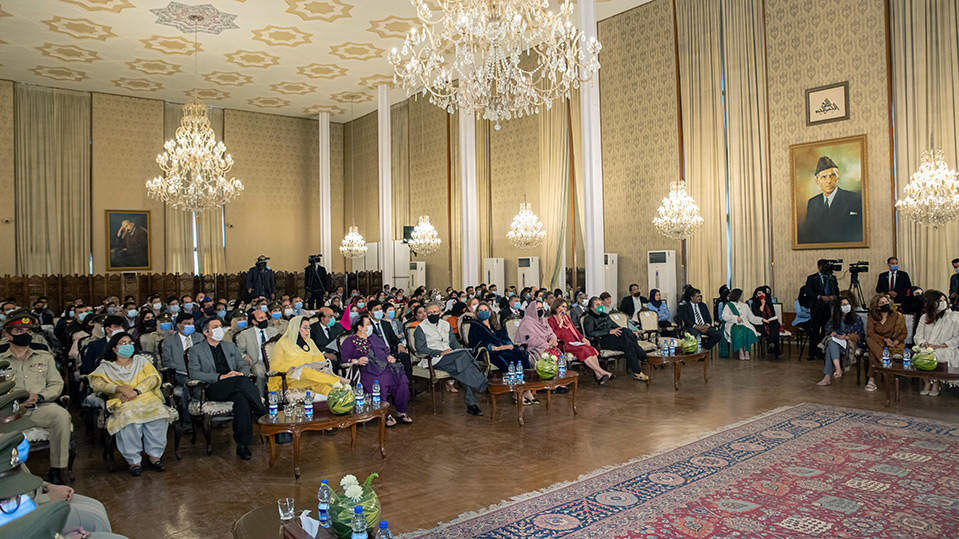 National commemoration was attended by government officials, armed forces, diplomatic community, UN agencies and civil society to pay tribute to women in leadership