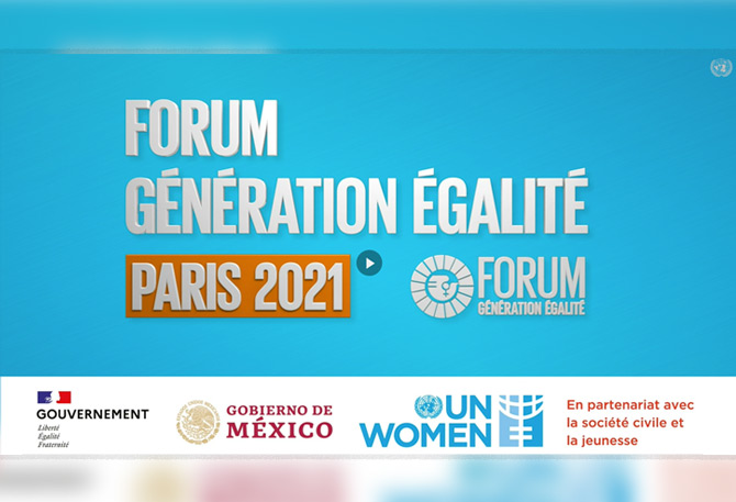 The Opening Session of the Generation Equality Forum - Paris 2021