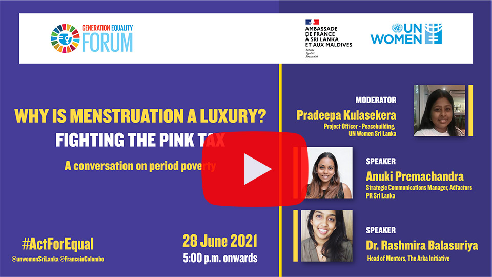 6. Why is menstruation a luxury? Fighting the pink tax: https://youtu.be/414aHRiTFNo