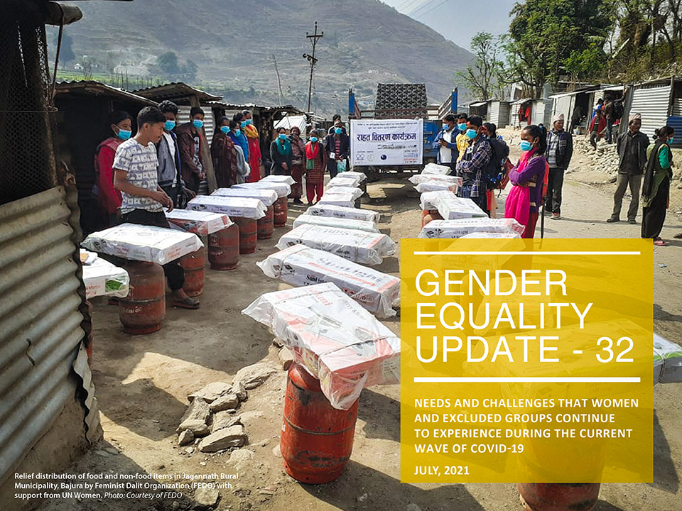Gender Equality Update 32 on Needs and Challenges