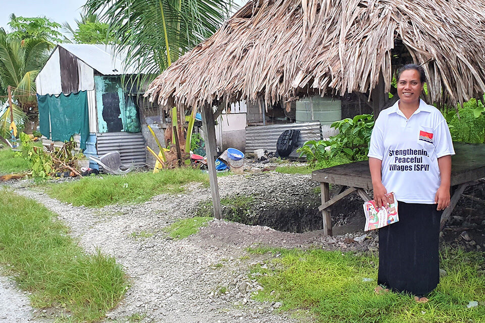 Otimau Mariano, 39, from Kiribati