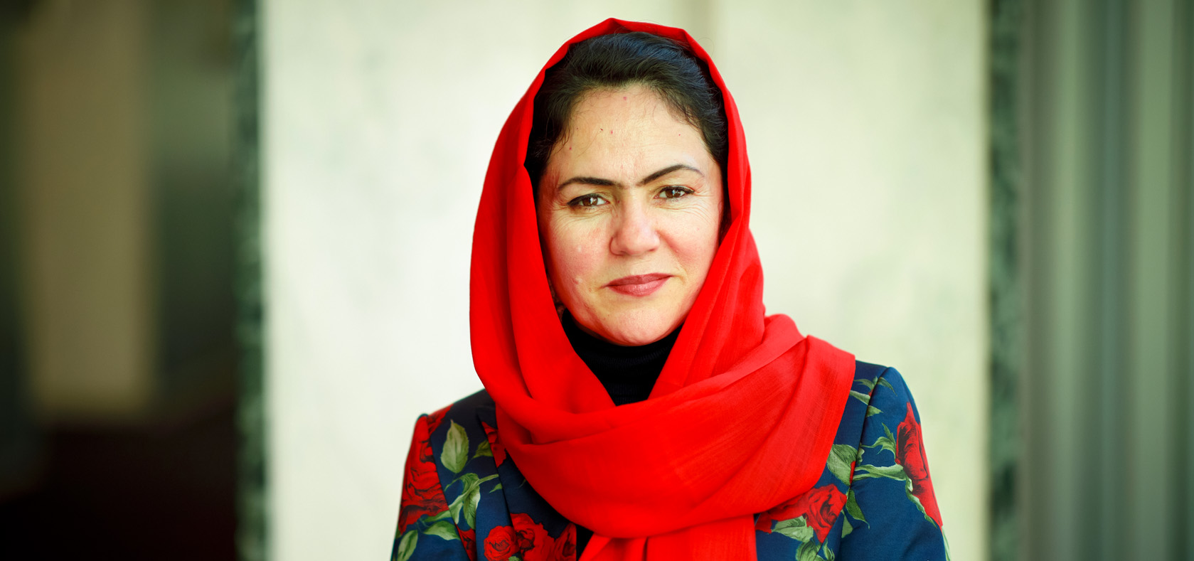 Fawzia Koofi, former Afghan Republic Peace Negotiator and first woman Deputy Speaker of the Afghan Parliament. Photo: UN Women/Ryan Brown