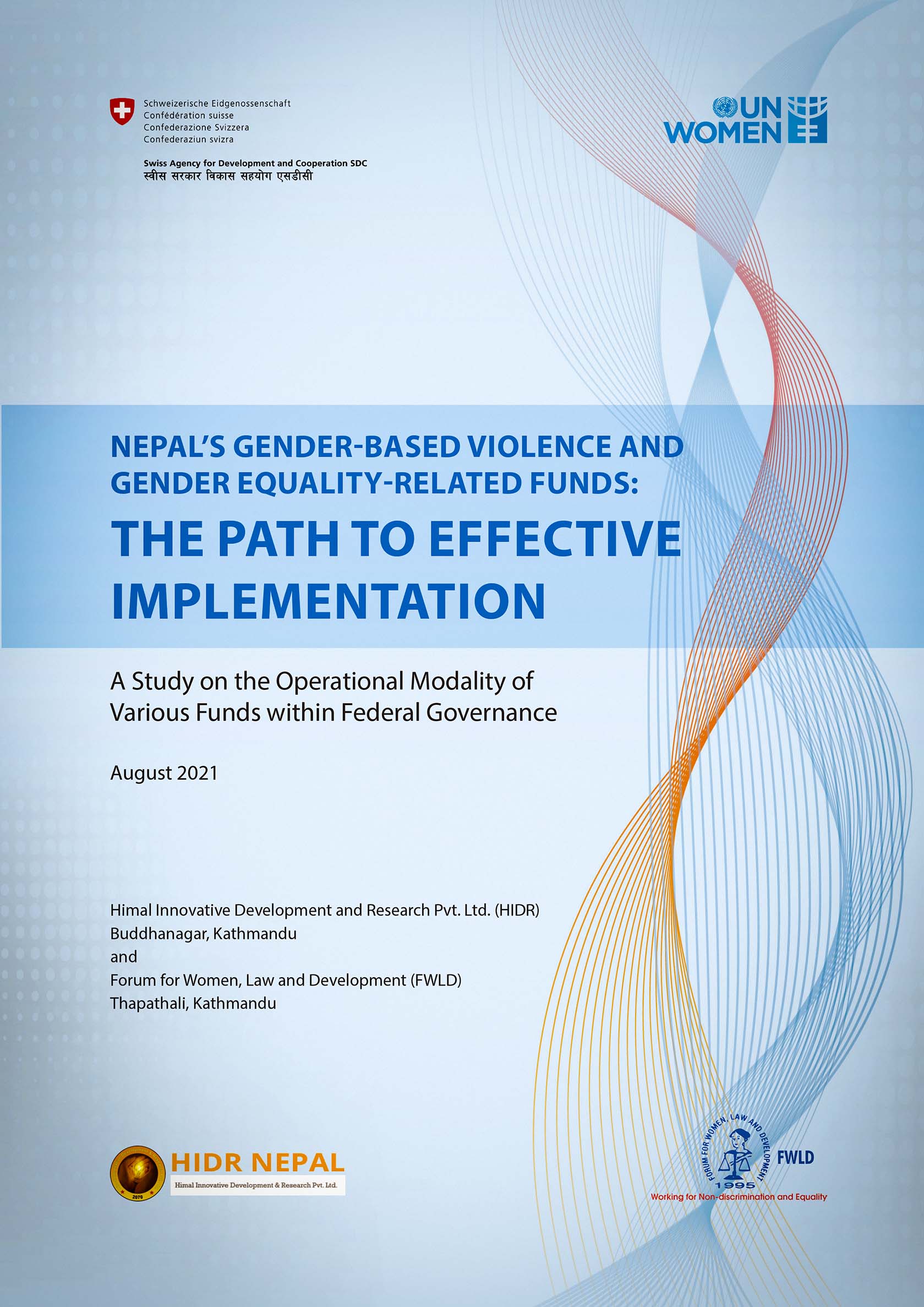 Nepal’s gender-Based violence and gender equality-related funds  The path to effective implementation