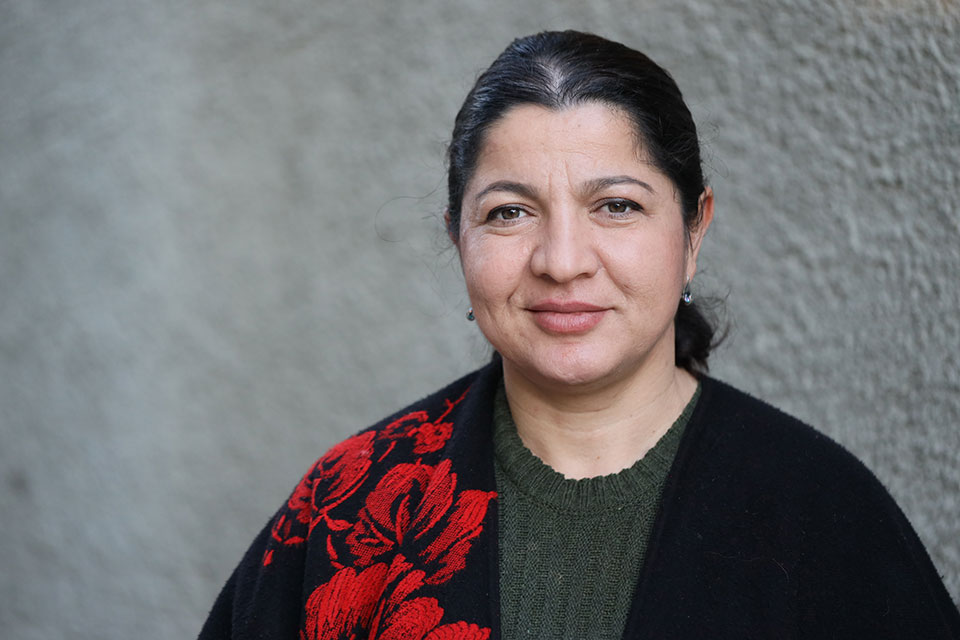 Manjola Veizi, Executive Director of the National Network of Roma and Egyptian Women. Photo:  UN Albania/ Bevis Fusha