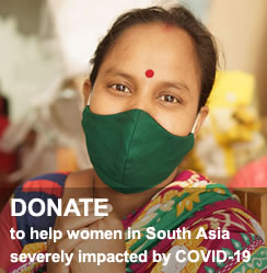 Make a donation to help women in South Asia severely impacted by COVID-19