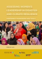Assessing Women’s Leadership in Disaster and Climate Resilience: Assessment Framework and Tools 