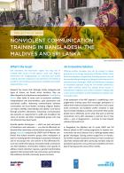 Nonviolent communication training in Bangladesh, the Maldives and Sri Lanka