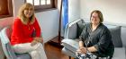 Sarah Knibbs (right), Officer-in-Charge for UN Women Asia and the Pacific. Photo: UN Women/Ramaaya Salgado