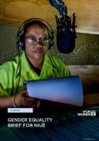 Gender Equality Brief for Niue Cover