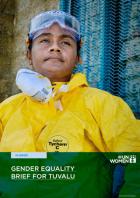 Gender Equality Brief for Tuvalu Cover