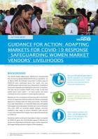 Guidance for Action: Safeguarding Women Market Vendors' Livelihoods Cover