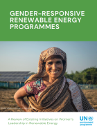 Gender-responsive Renewable Energy Programmes