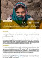 Summary report of country-wide women’s consultations