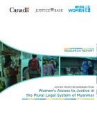 Myanmar Access to Justice