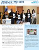 UN Women Timor-Leste Quarterly Newsletter | April 2018