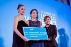 Vatanika raised 70,000 USD on her dedicated page and handed over the raised amount to UN Women. Photo: Courtesy of Vatanika