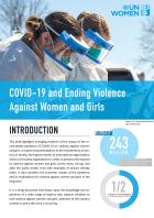 COVID-19 and ending violence against women and girls