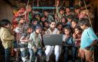 Progress A major population of India still lives in villages. Mostly they are cut off from what is happening in other parts of the world. Some social organizations took the initiative and showed them electronic gadgets like Mobile, I- Phone, laptop etc. T