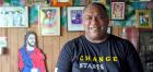Influenced by his wife Alisi, Tomu Dari passes the messages he learned on to other men and boys in his community in Newtown, Suva. Photo: UN Women/Miho Watanabe 