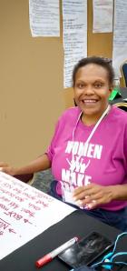 Lawrencia Leonnie Pirpir is co-founder of East New Britain Women Make Change Coalition (ENB WMC). Photo: UN Women