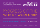 UN Women Progress Report Save the Date
