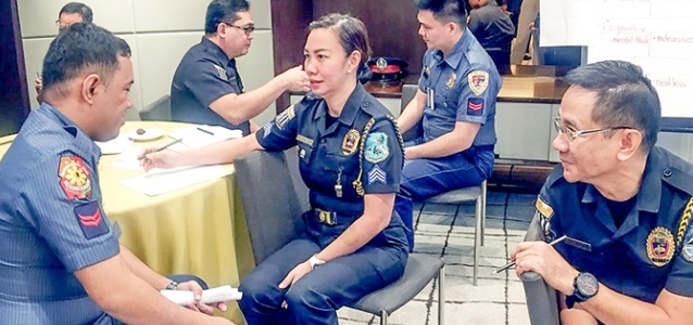 Philippine Police and Customs Officers 