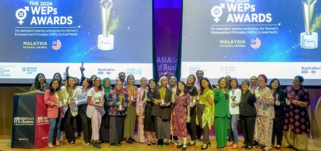 The 2024 Malaysia WEPs Awardees Photo: LeadWomen