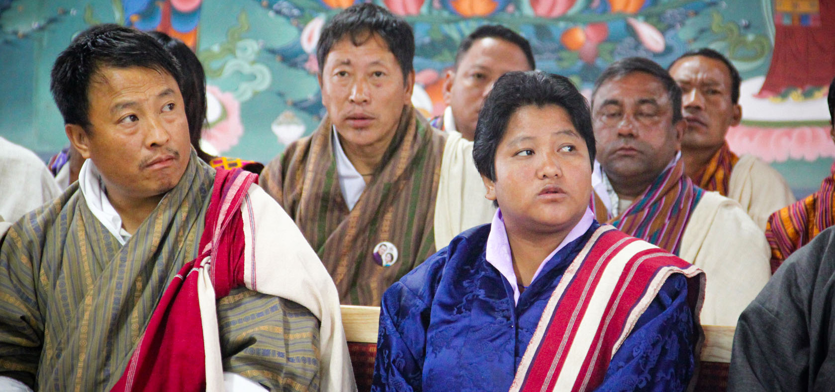 Namgay Peldon, aged 28, is the Gup of Tashiding Gewog located in Dagana Dzongkhag of Bhutan. She currently stands as the only female Gup or locally elected leader in Bhutan. Gewogs are official administrative units in Bhutan, each headed by a Gup. Photo: UN Women/Gurpreet Singh